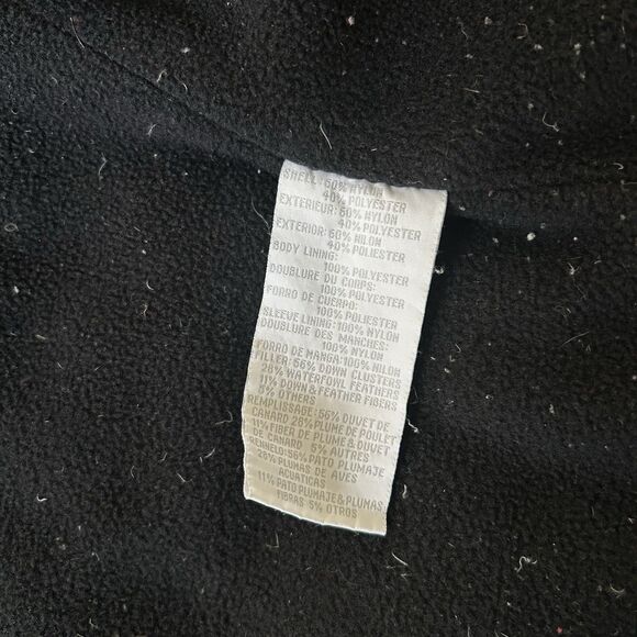 VTG 2000s Y2K Liz Claiborne Down Puffer Jacket Size L Brown Purple Shimmer - Picture 5 of 16